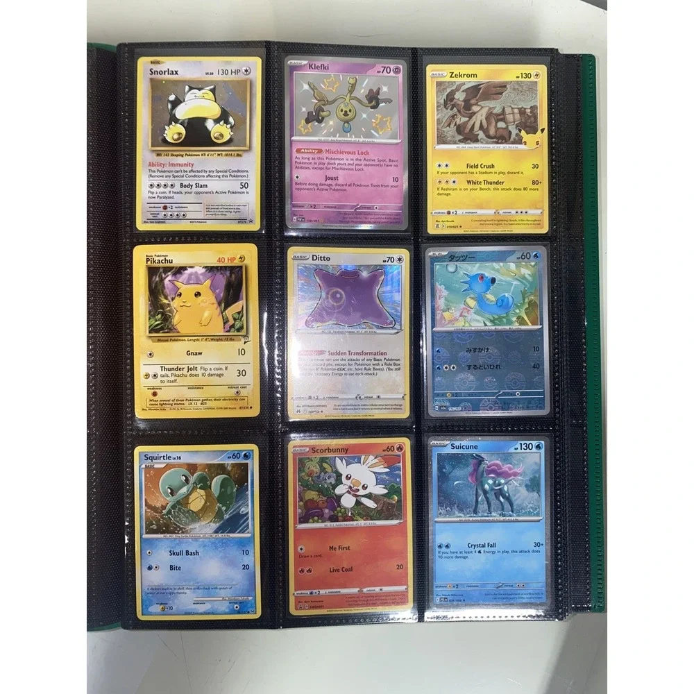 Pokemon 117 Card Collection Full art, promos, cosmos LP-DMG Binder not included